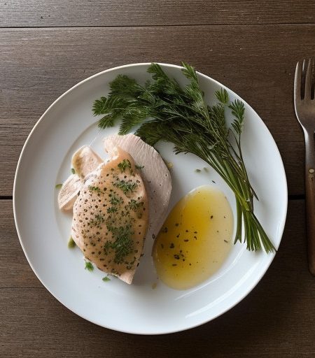 Perfect Poached Chicken-Dam recipe image