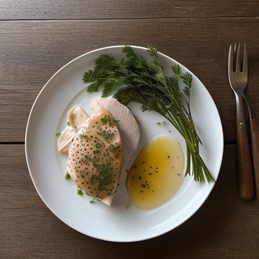 Perfect Poached Chicken-Dam recipe image