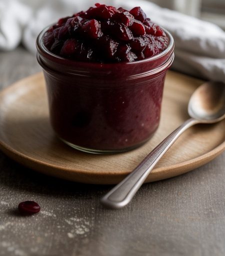 Perfectly Set Cranberry Sauce recipe image
