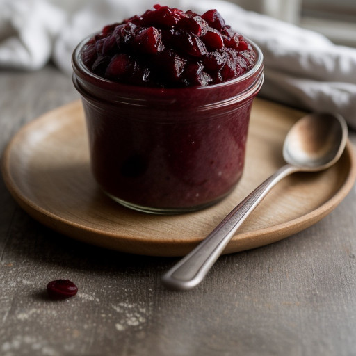 Perfectly Set Cranberry Sauce recipe image