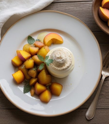 Persian Chicken and Peaches recipe image
