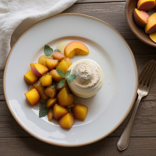 Persian Chicken and Peaches recipe image