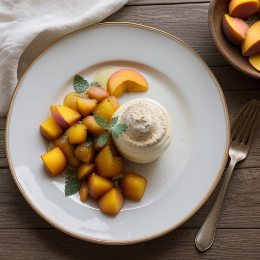 Persian Chicken and Peaches recipe image