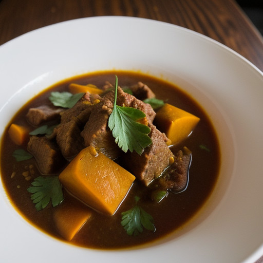 Persian Pumpkin Stew recipe image