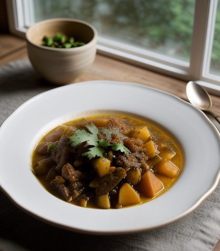 Persian Quince Stew (Khoresh-E Beh recipe image