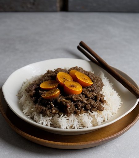 Persian Rice With Apricots recipe image