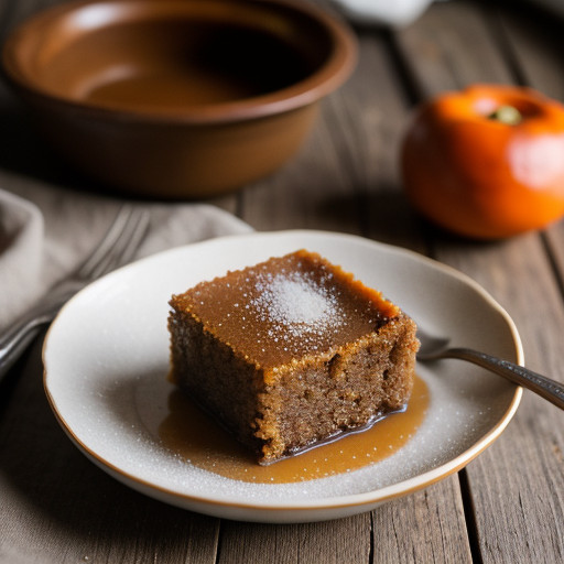 Persimmon Pudding 3 recipe image
