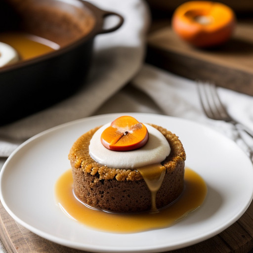 Persimmon Pudding 4 recipe image