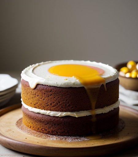 Persimmon Spice Cake recipe image