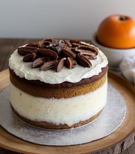 Perslmmon Puddlng Cake recipe image