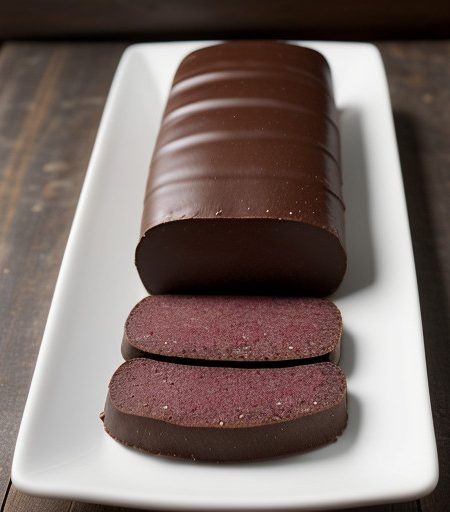 Pesach Chocolate "Salami" recipe image