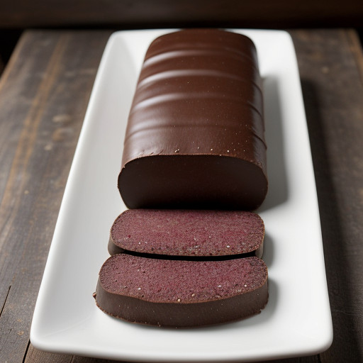Pesach Chocolate "Salami" recipe image