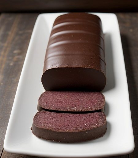 Pesach Chocolate "Salami" recipe image