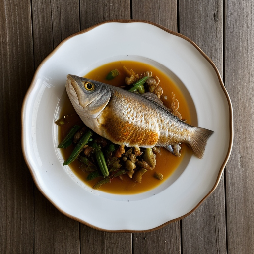 Pescado en Tikin Xik (Broiled Fish Seasoned W recipe image