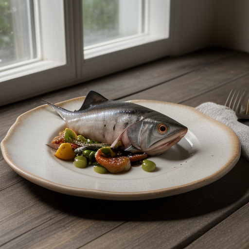 Pesce Spada in Salmoriglio (Swordfish in Oliv recipe image