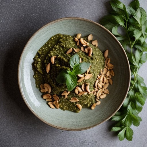 Pesto, Asian "Bruce Cost's Asian Ingredients" recipe image