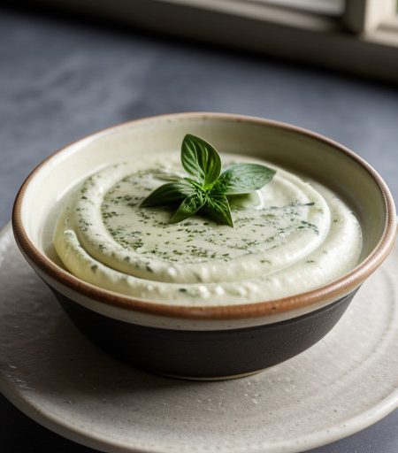 Pesto Cheese Dip recipe image