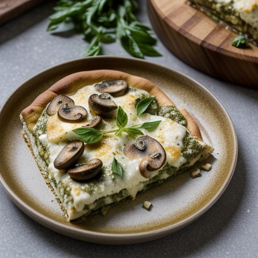 Pesto Chicken Pizza recipe image