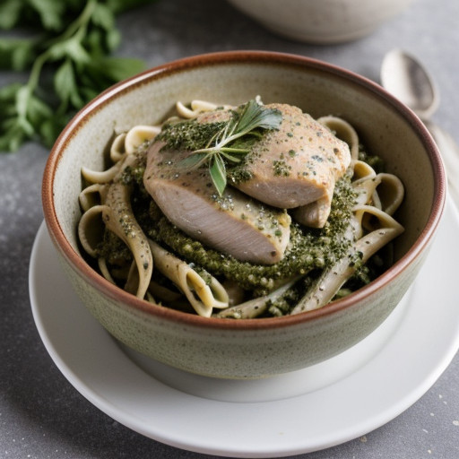 Pesto 'N Pasta Chicken recipe image