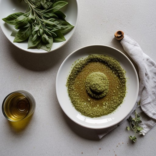 Pesto Pizza recipe image