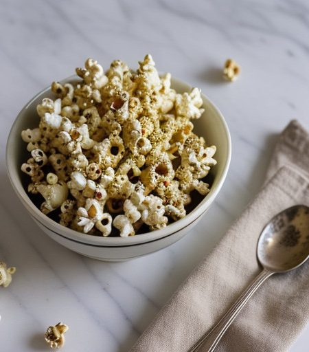 Pesto Popcorn Seasoning Mix recipe image