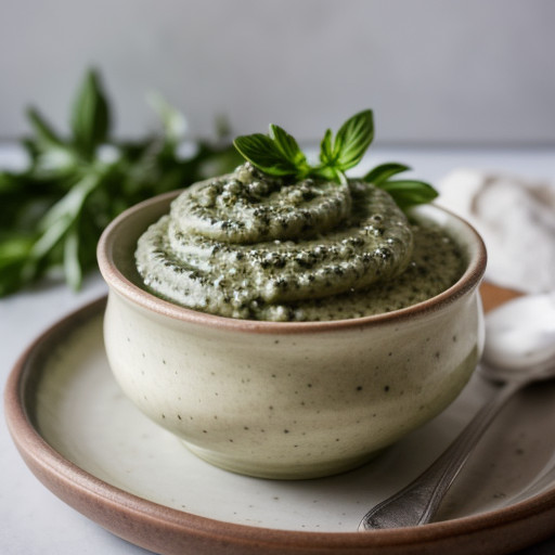 Pesto Sauce~ Winter Style recipe image