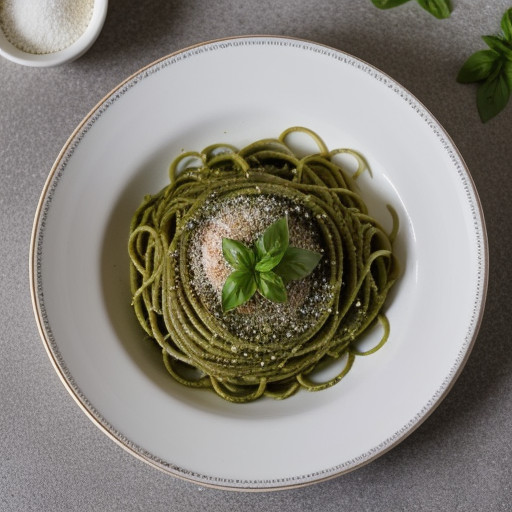 Pesto Spaghetti recipe image