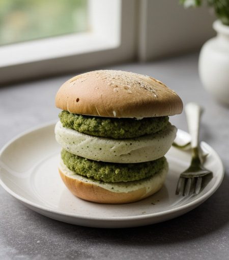 Pesto~ Tomato & Cheese Sandwiches recipe image