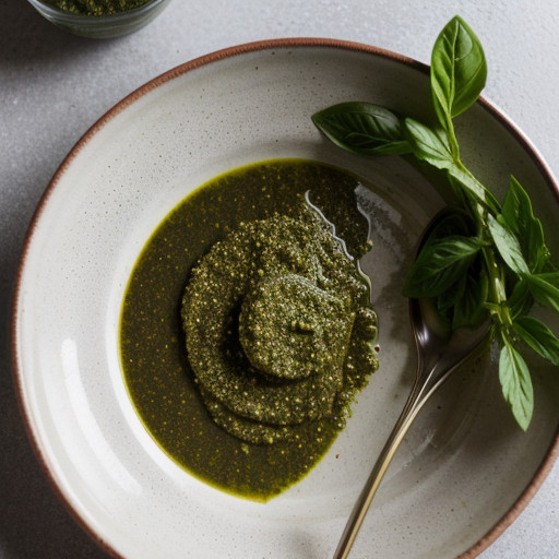 Pesto & Wine Sauce recipe image