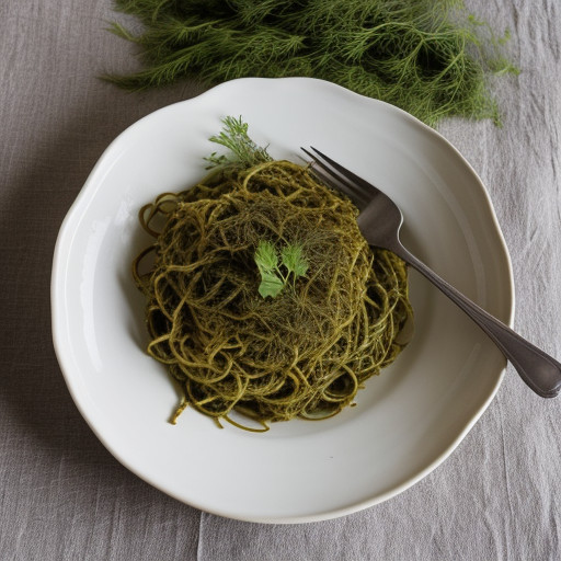 Pesto With Parsley Dill & Basil Leaves recipe image