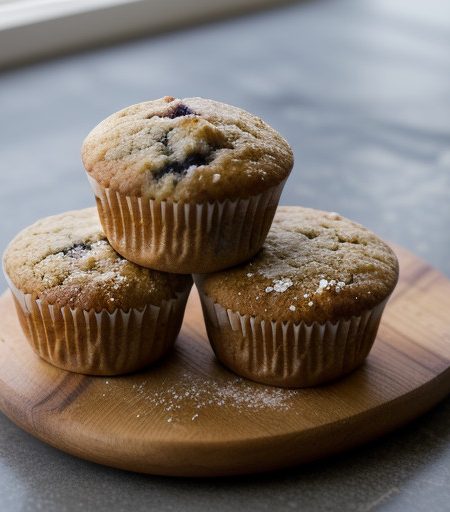Petite Blueberry Muffins - Country Living recipe image