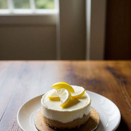 Petite Cherry Cheesecake recipe image