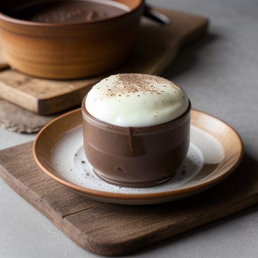 Petits Pots De Creme Au Chocolat recipe image