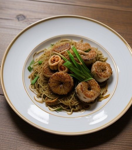 Phat Wun Sen (Mixed Fried Vermicelli recipe image