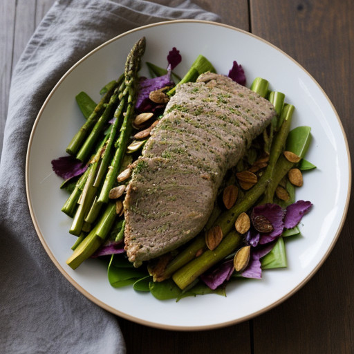 Pheasant & Fresh Asparagus Salad recipe image