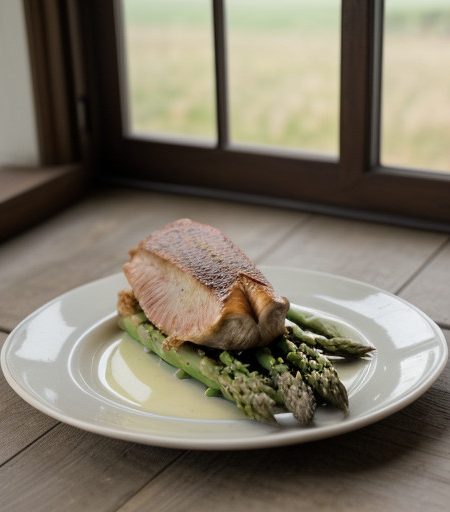 Pheasant With Asparagus - United States recipe image