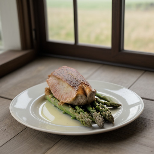 Pheasant With Asparagus - United States recipe image