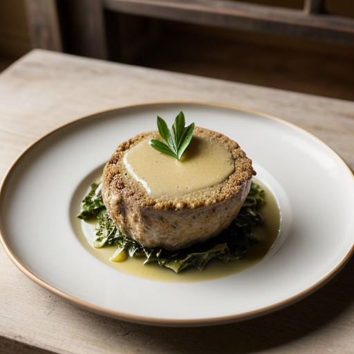 Pheasant With Champagne Cabbage Vi (Assembly recipe image