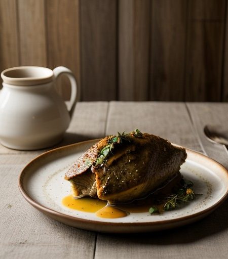 Pheasant in Whiskey - United States recipe image