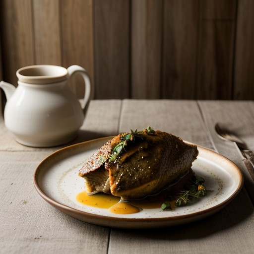 Pheasant in Whiskey - United States recipe image