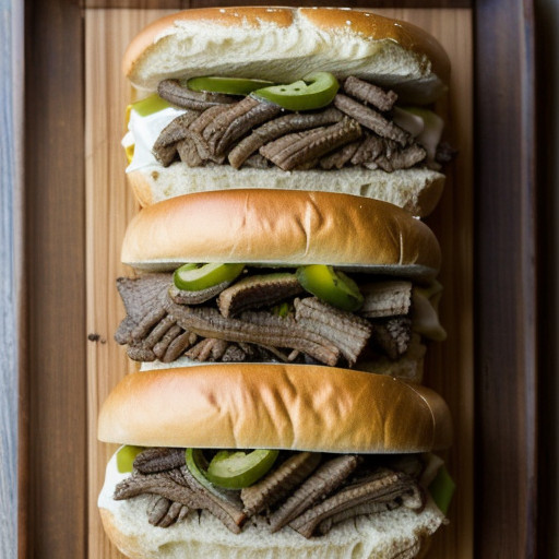 Philadelphia Cheesesteak Sandwiches recipe image