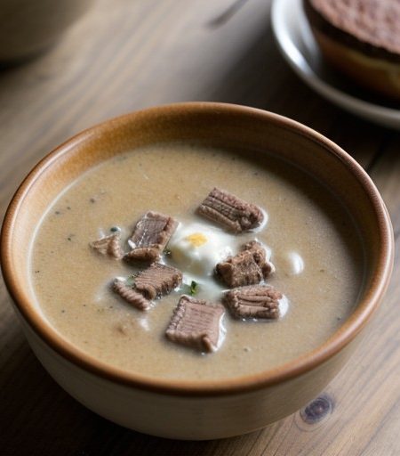 Philadelphia Cheesesteak Soup recipe image