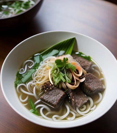 Pho Bac (Hanoi Beef & Rice-Noodle Soup recipe image