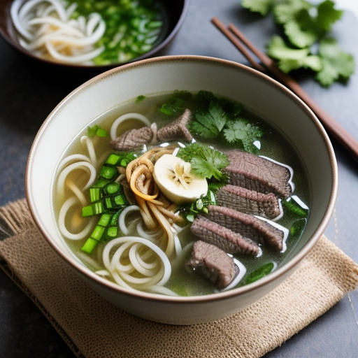Pho (Vietnamese Beef Noodle Soup recipe image