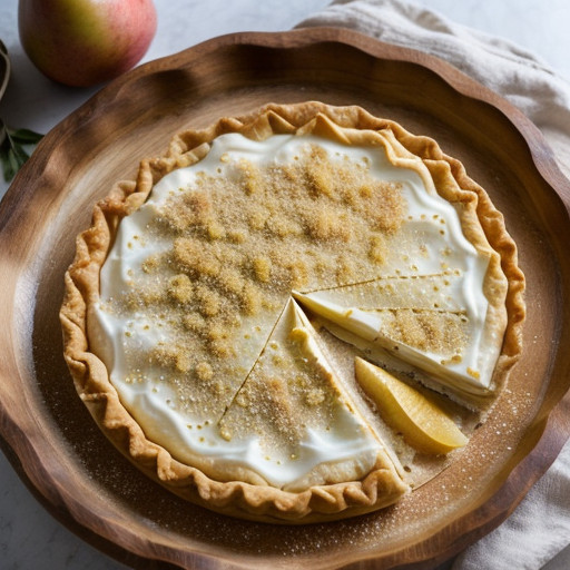 Phyllo Pear Tart recipe image