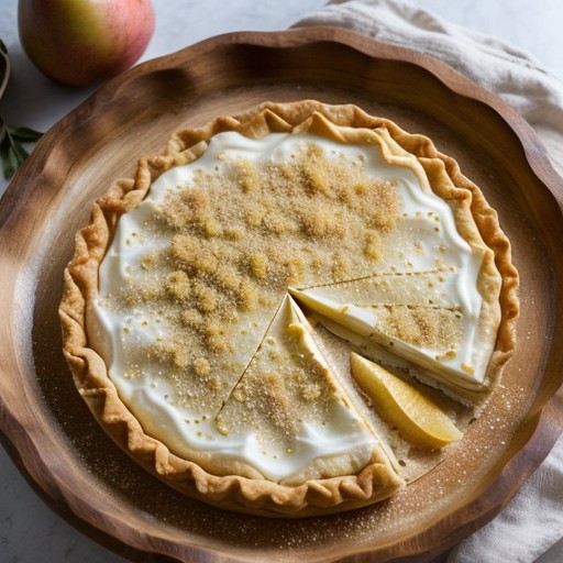Phyllo Pear Tart recipe image