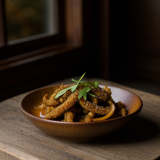 Pia Mung Pad Prig (Fried Squid With Hot Sauce recipe image