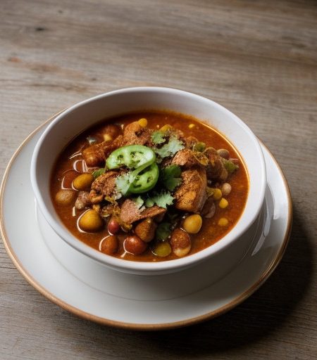 Picante Chicken Chili recipe image