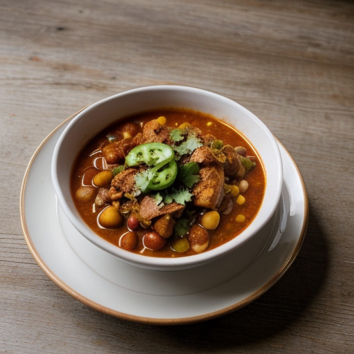 Picante Chicken Chili recipe image