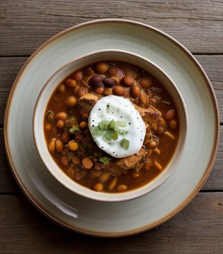 Picante Chicken Chili recipe image
